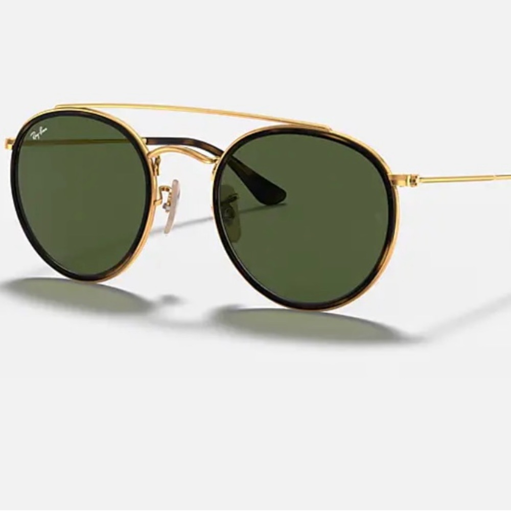 Ray-Bay, Double Ridge Round Sunglasses